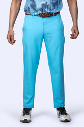 GOLF PANTS AQUA BLUE